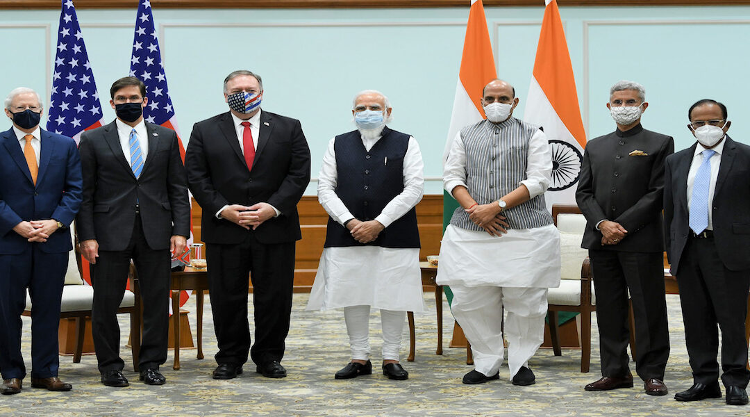 Joint Statement on the third India-U.S. 2+2 Ministerial Dialogue, October 27, 2020