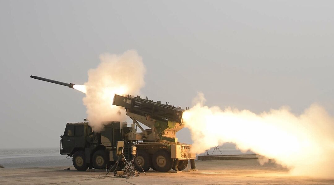 Enhanced version of PINAKA Rocket System successfully Flight Tested