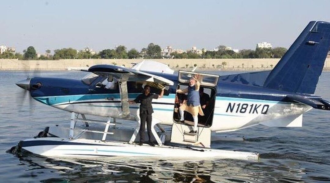 A Game-changer seaplanes-services under ambitious Project of Sagarmala to  facilitate faster and hassle-free travel across India