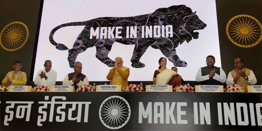 Launch of Make in India mission