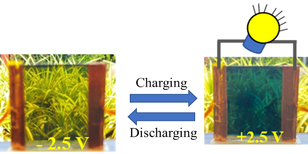 polymer electrochromic smart window