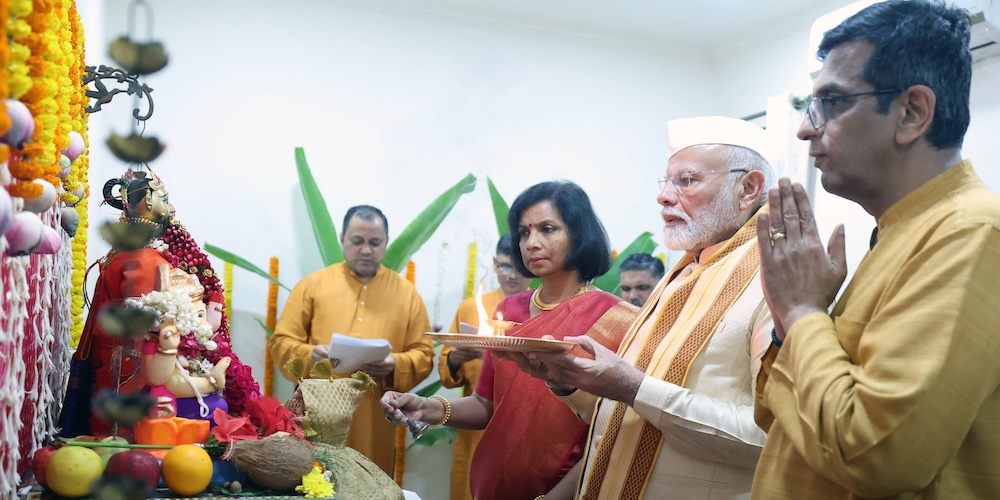 PM Visit CJI