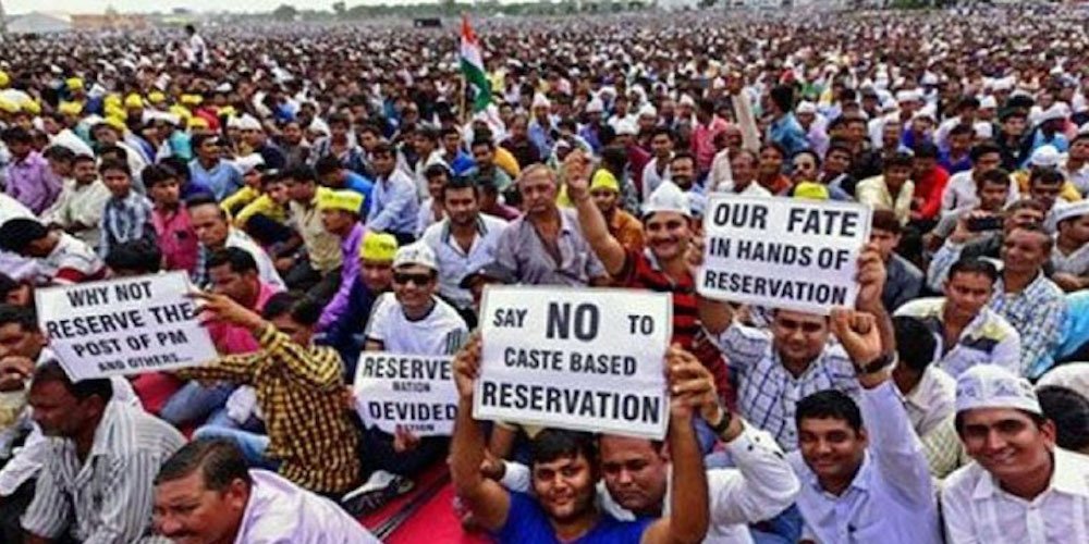 Caste based reservations