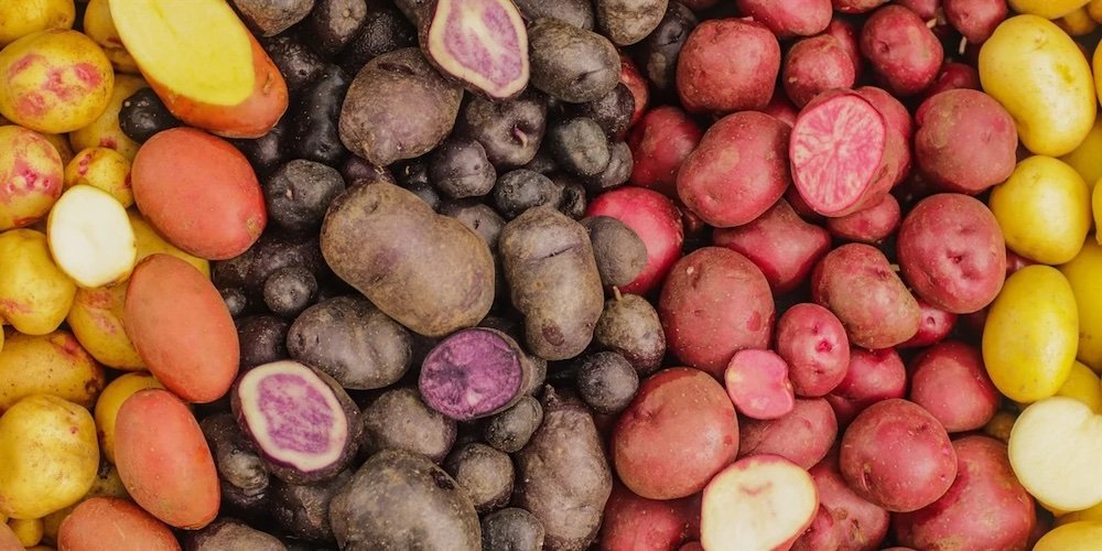 Coloured Potatoes